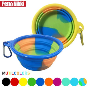 Collapsible Silicone Pet Bowl - GoPoofy