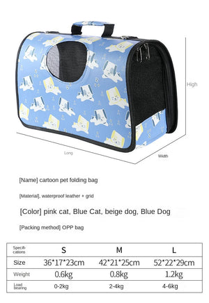 CrossPet Portable Shoulder Backpack - GoPoofy