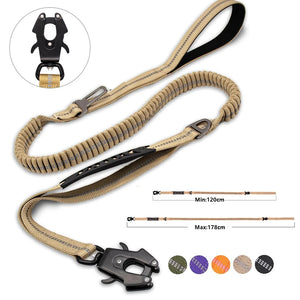 ShockGuard Tactical Dog Leash & Seatbelt - GoPoofy