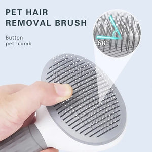FurCarePro: Self-Cleaning Pet Hair Remover Brush - GoPoofy