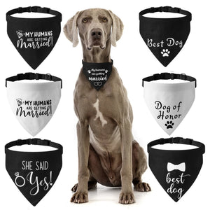 Cotton Dog Bandana - All-Season Pet Scarf - GoPoofy