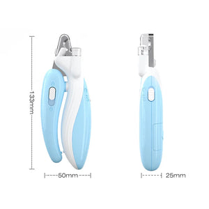 GlowTrim Pet Nail Clippers - GoPoofy