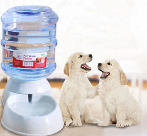 Dual Pet Feeder & Drinking Fountain - GoPoofy