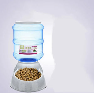Dual Pet Feeder & Drinking Fountain - GoPoofy