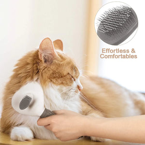 FurCarePro: Self-Cleaning Pet Hair Remover Brush - GoPoofy