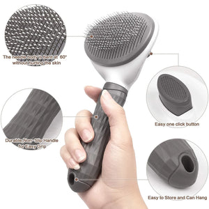 FurCarePro: Self-Cleaning Pet Hair Remover Brush - GoPoofy