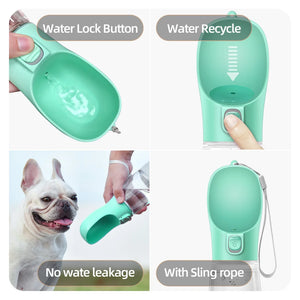 Travel-Friendly Dog Water Bottle & Bowl - GoPoofy
