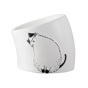 Cervical Pet Bowl for Cats & Dogs - GoPoofy