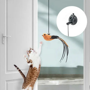 FeatherFun Cat Teaser Rod - GoPoofy