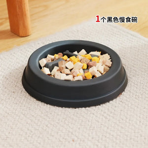 Colorful Slow Feeder Cat & Dog Bowl - GoPoofy