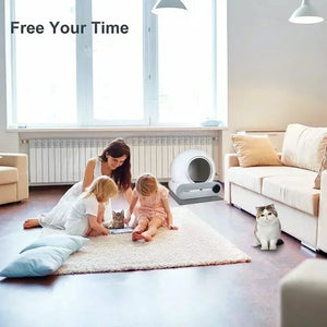 Smart Self-Cleaning Cat Litter Box - GoPoofy