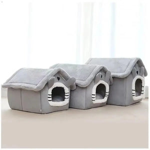 ComfyPet Haven: Soft Tent Kennel with Removable Cushion - GoPoofy