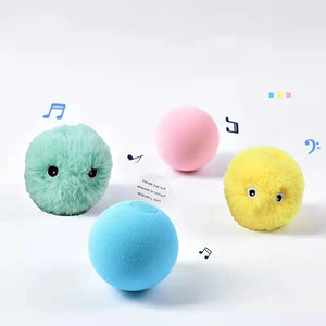 Smart Squeak Interactive Catnip Ball - GoPoofy
