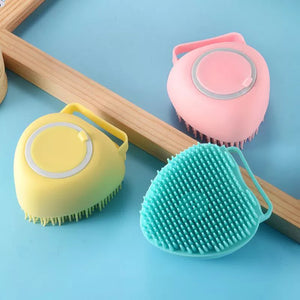 PawSpa: Silicone Bath Massage Gloves - GoPoofy