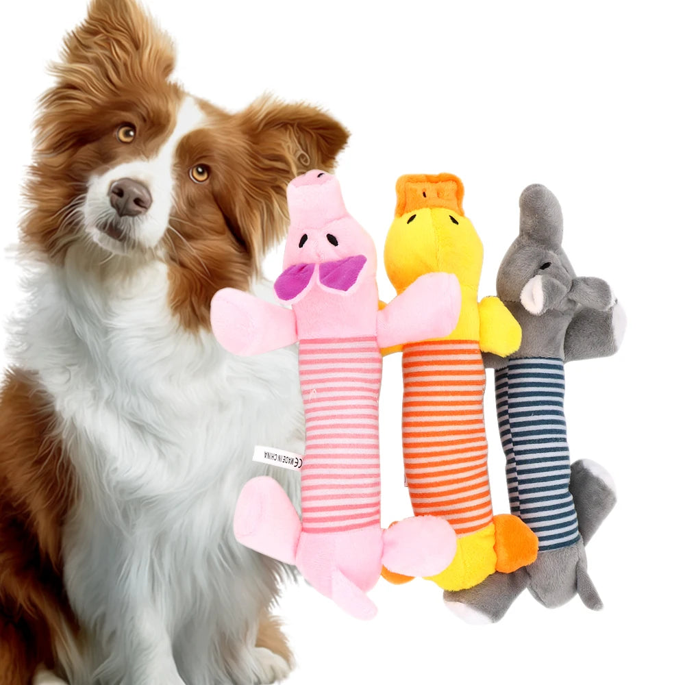 Squeaky Plush Pet Toys - GoPoofy