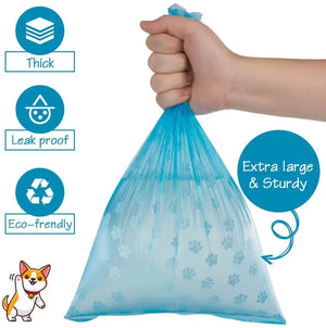 EcoPaws Waste Bags with Leash Clip - GoPoofy