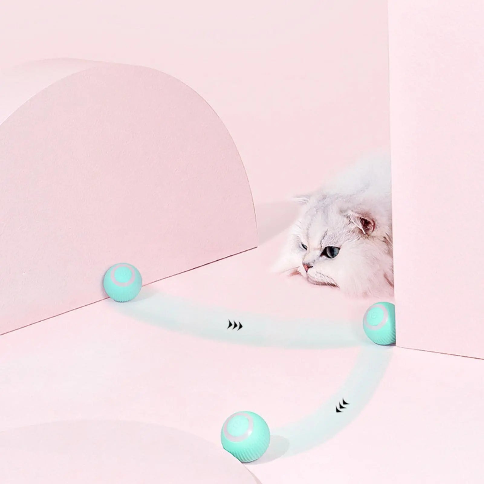 PawPlay Smart Rolling Ball - GoPoofy