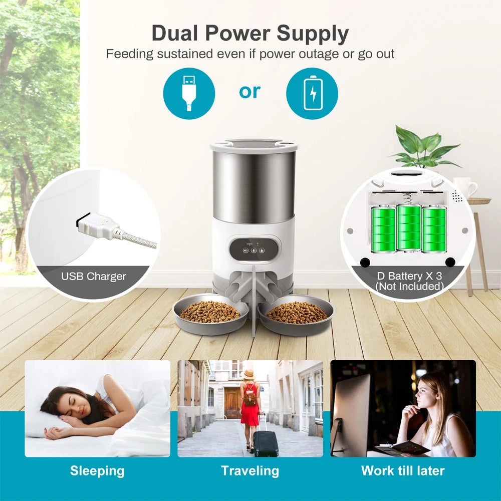 Tuya Smart Pet Feeder - GoPoofy