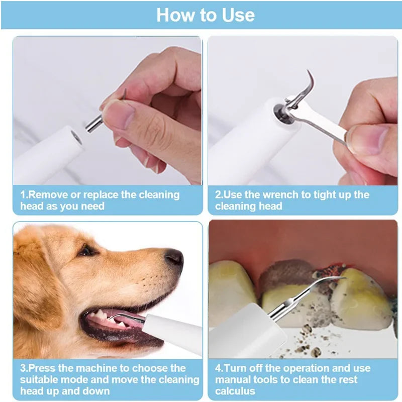 PetSmile Sonic Toothbrush: Tartar & Plaque Remover - GoPoofy