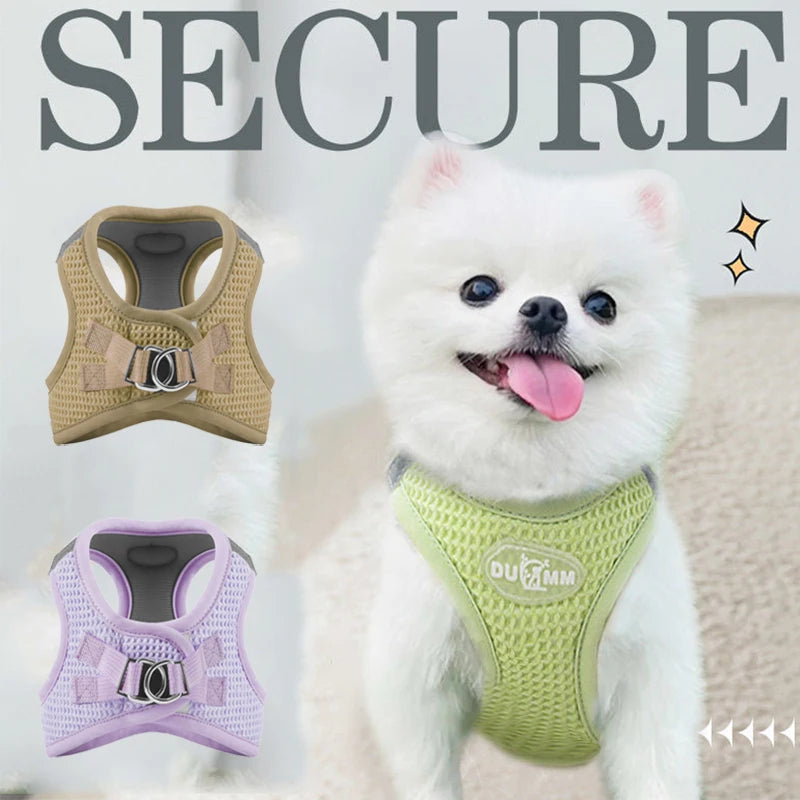 WaffleWalk Dog Harness Set - GoPoofy
