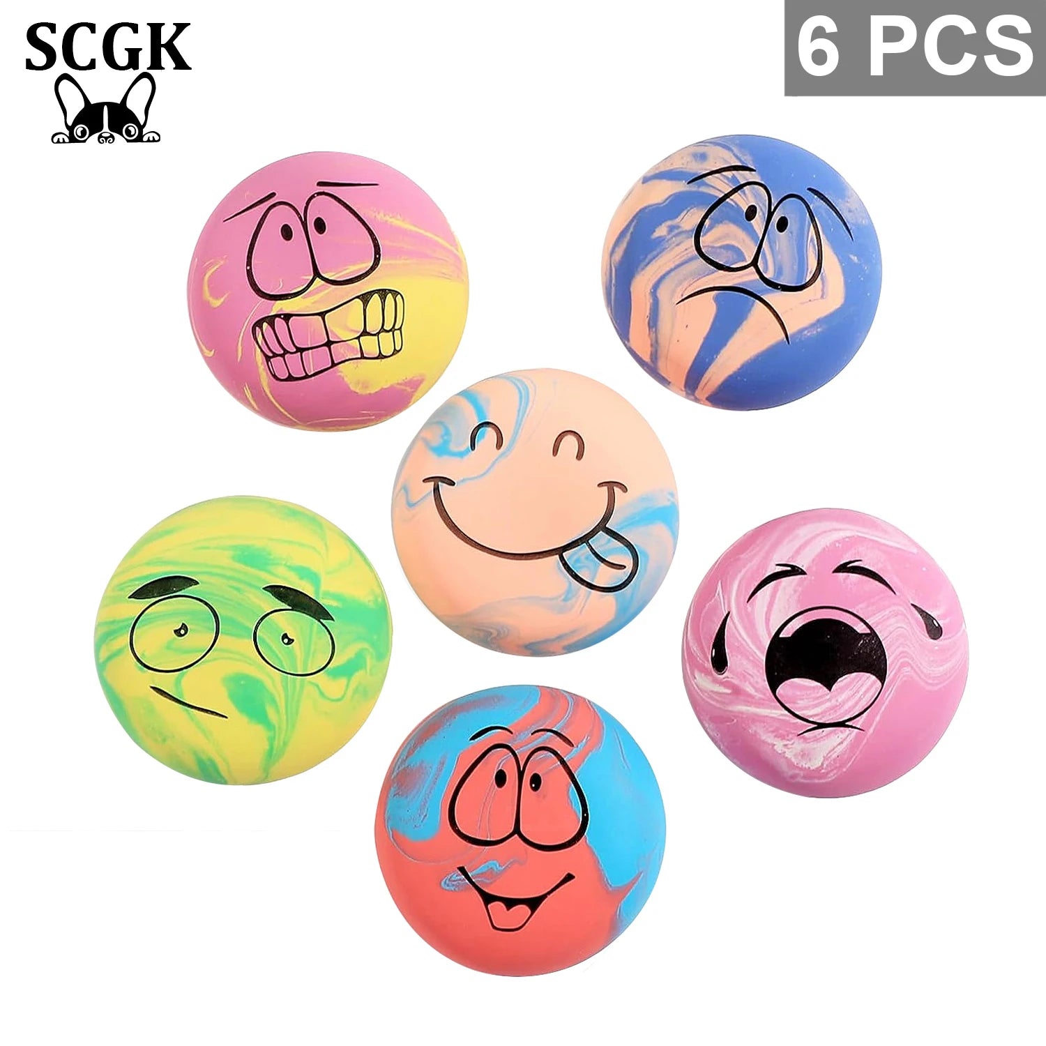 Squeaky Dog Ball Set - GoPoofy