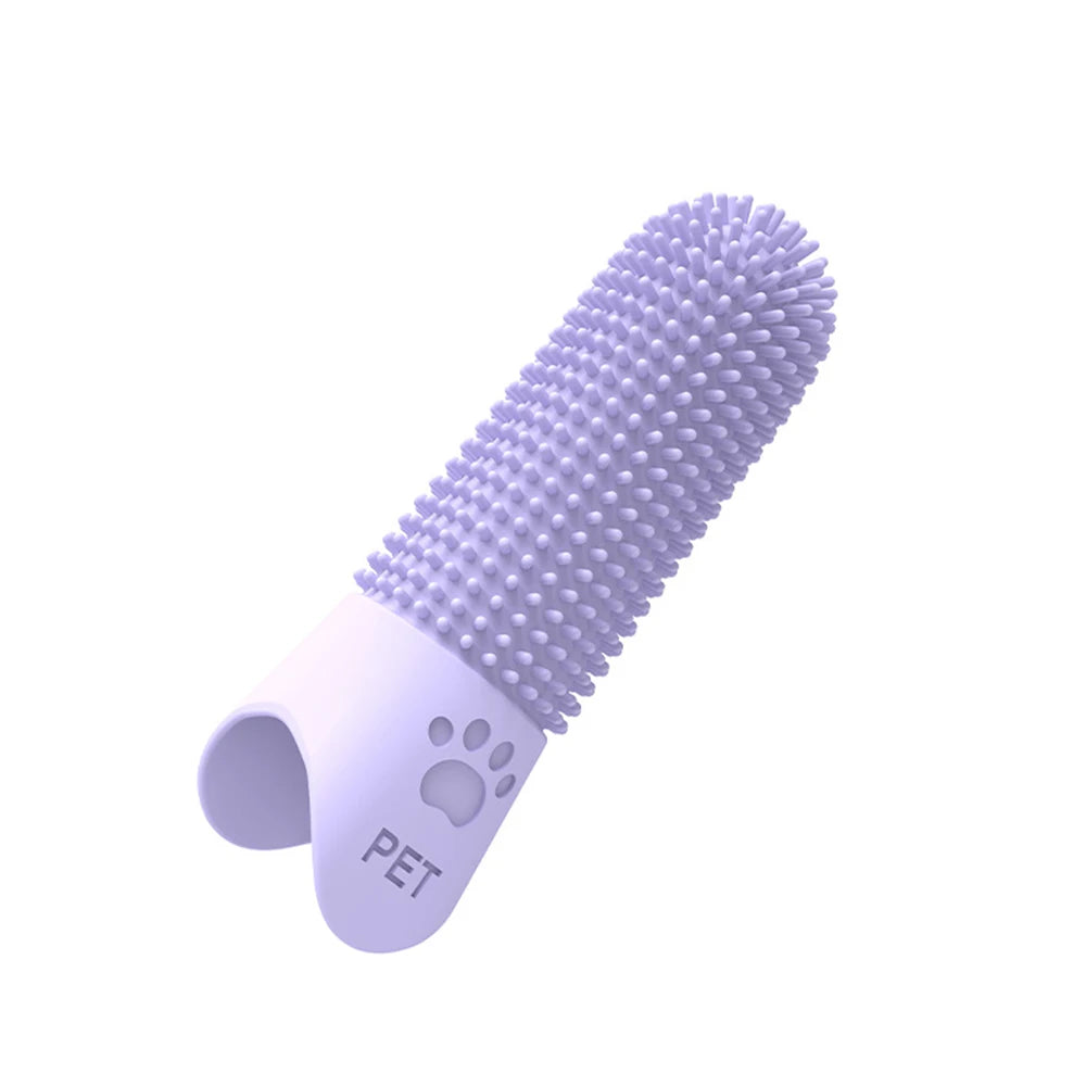 EasyClean Pet Finger Toothbrush - GoPoofy