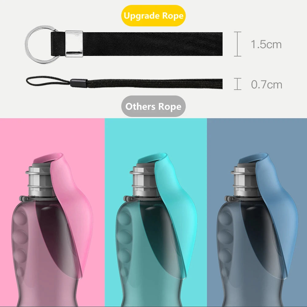 Portable Pet Water Bottle & Bowl - GoPoofy