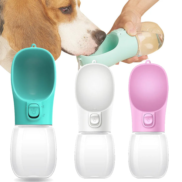 Travel-Friendly Dog Water Bottle & Bowl