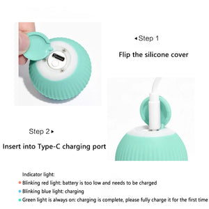 PawPlay Smart Rolling Ball - GoPoofy
