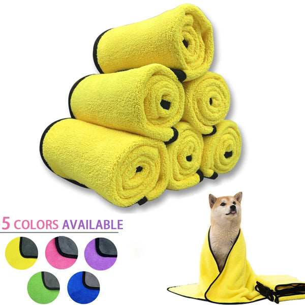 Quick-Dry Pet Bath Towel