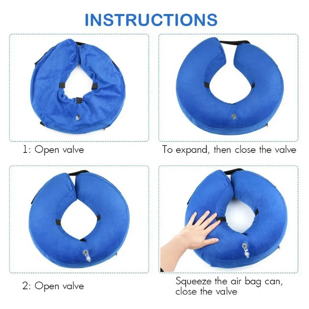 ComfyRecovery Inflatable Collar - GoPoofy
