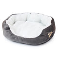 ComfyCave Pet Bed: Plush PP Cotton for Small Dogs & Cats - GoPoofy