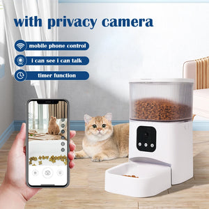 Smart Pet Feeder with Camera & WiFi - GoPoofy