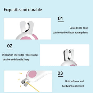 GlowTrim LED Pet Nail Clipper - GoPoofy