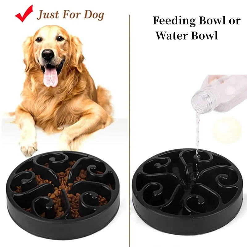 Non-Slip Anti-Gulp Dog Bowl - GoPoofy