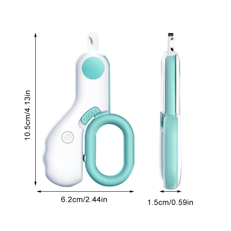 GlowTrim LED Pet Nail Clipper - GoPoofy