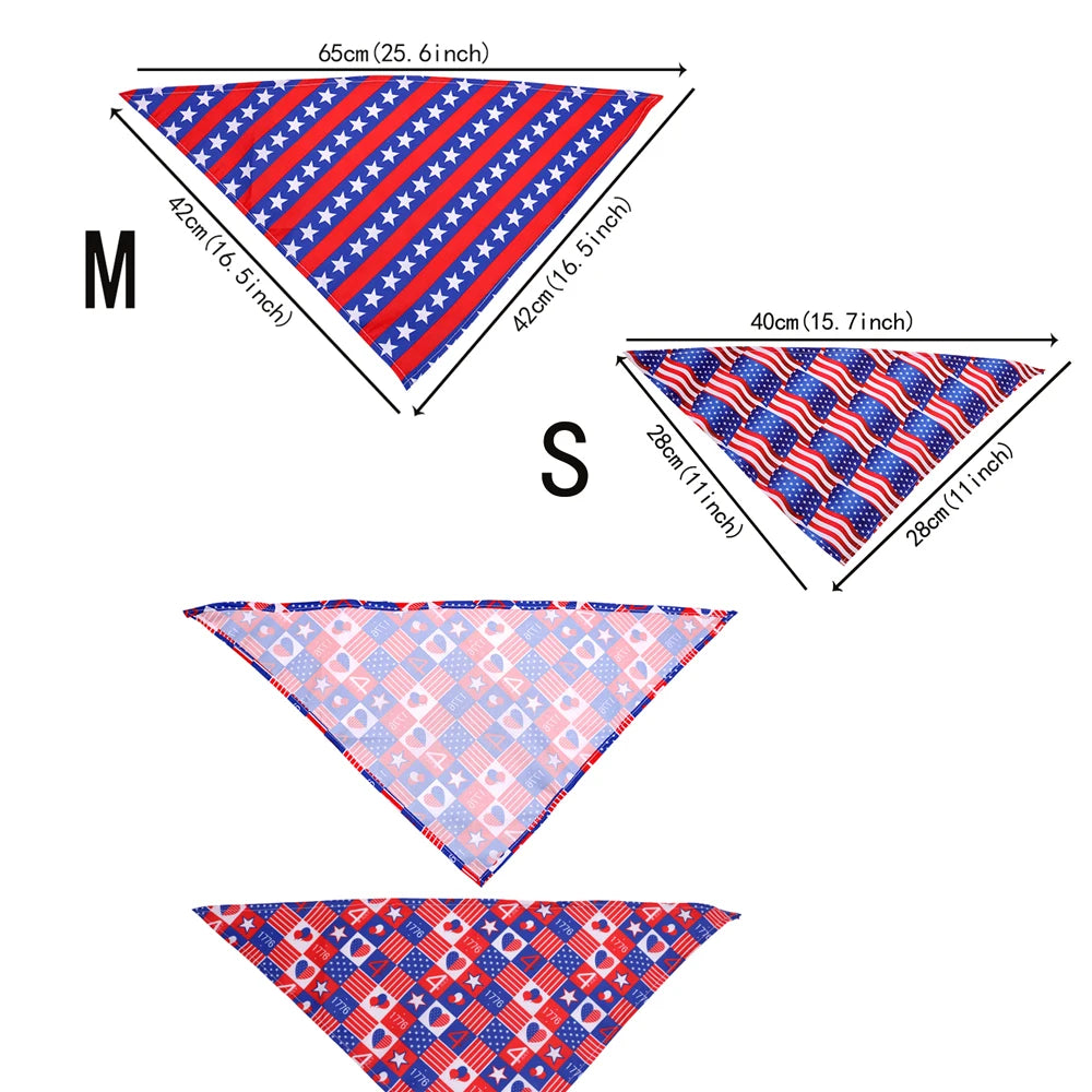 Patriotic Pet Bandanas - GoPoofy