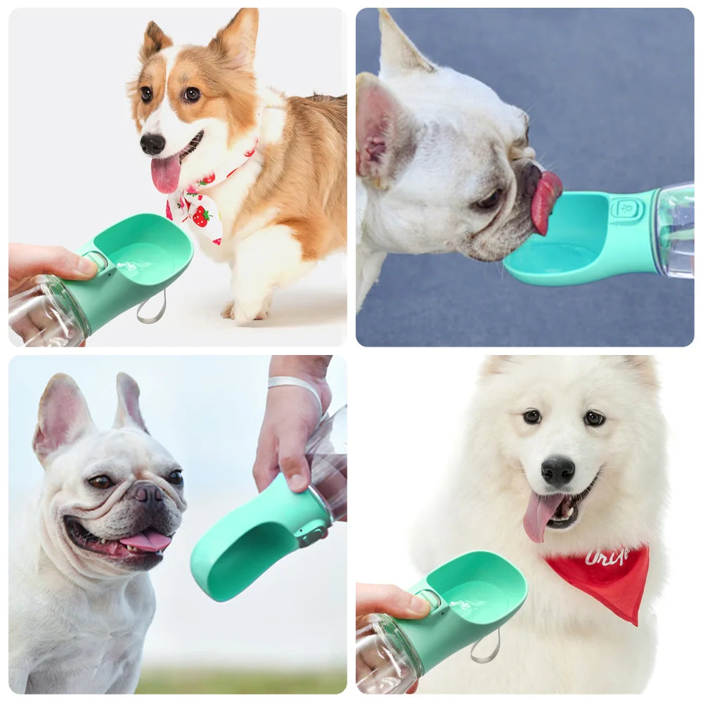 Travel-Friendly Dog Water Bottle & Bowl - GoPoofy