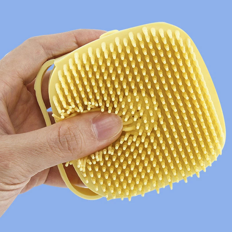 PawSpa: Silicone Bath Massage Gloves - GoPoofy