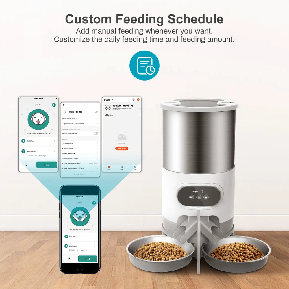 Tuya Smart Pet Feeder - GoPoofy