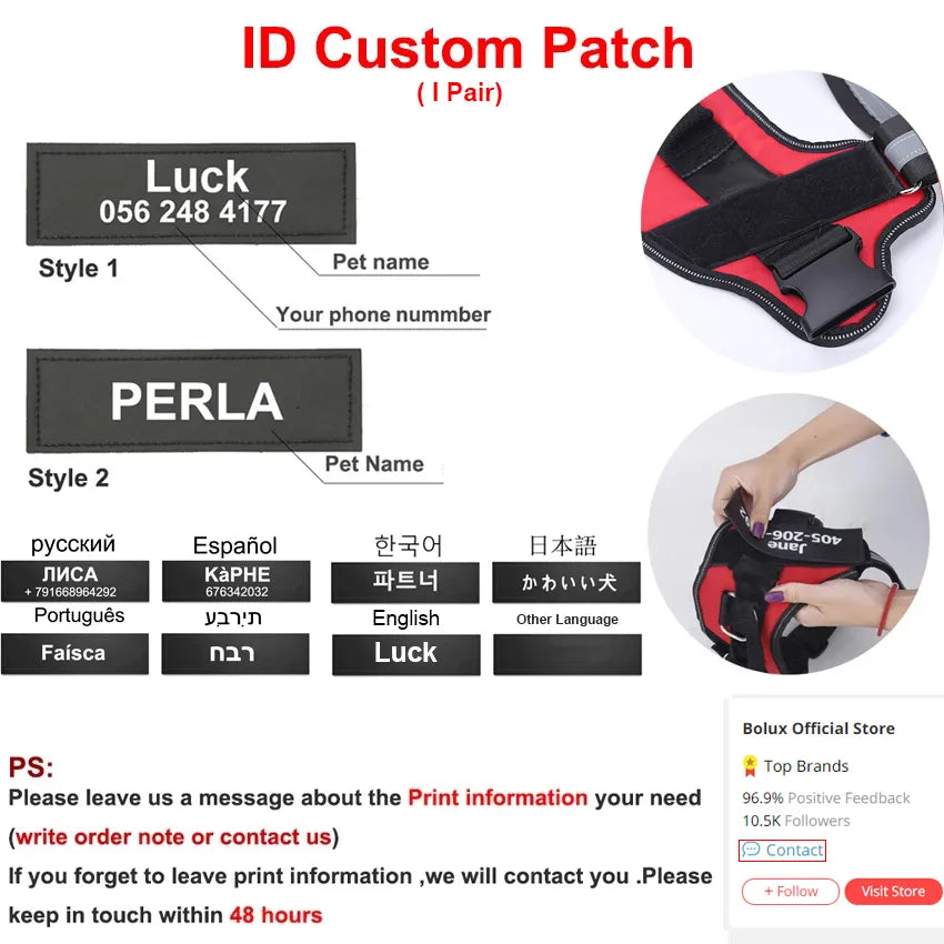 TailoredPaws Reflective Dog Harness - GoPoofy