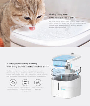 Xiaomi Mijia Smart Pet Water Feeder - 2L Capacity - GoPoofy