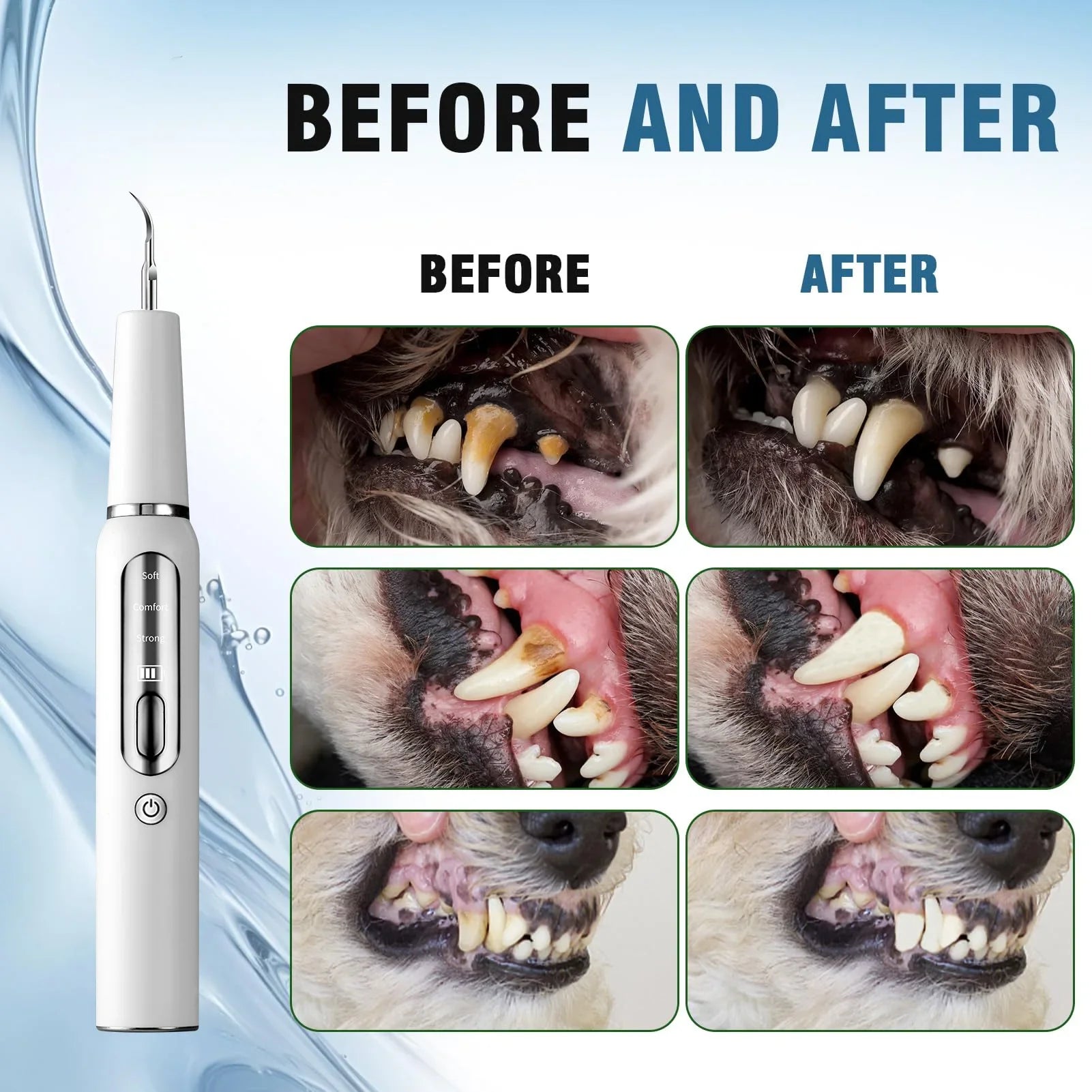 PetSmile Sonic Toothbrush: Tartar & Plaque Remover - GoPoofy