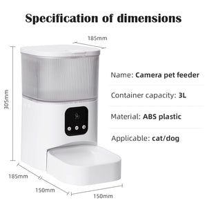 Smart Pet Feeder with Camera & WiFi - GoPoofy