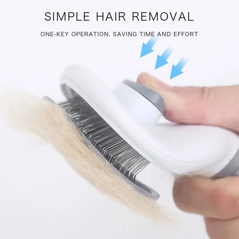 FurCarePro: Self-Cleaning Pet Hair Remover Brush - GoPoofy