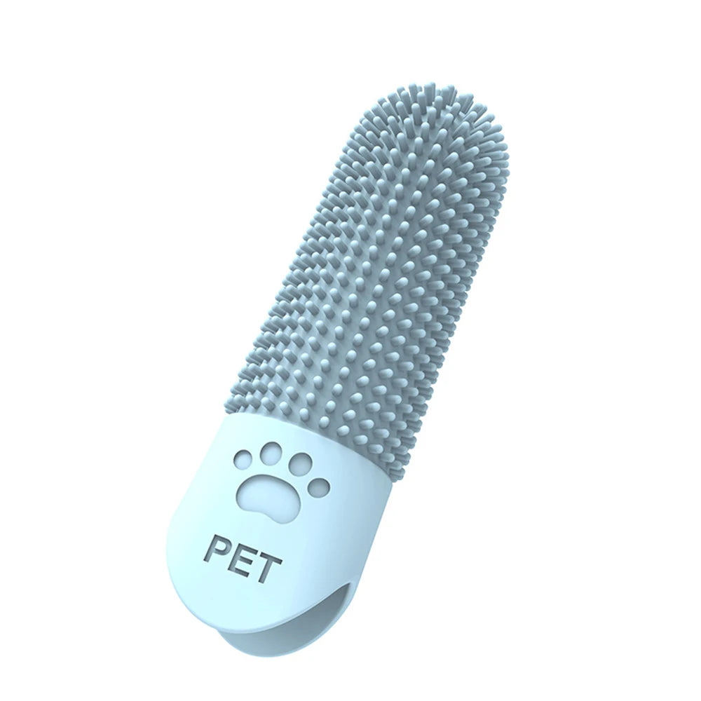 EasyClean Pet Finger Toothbrush - GoPoofy