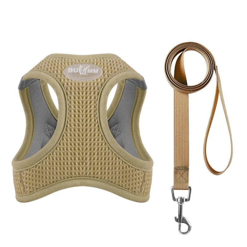 WaffleWalk Dog Harness Set - GoPoofy