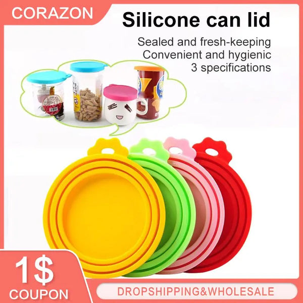 Silicone Pet Food Can Cover