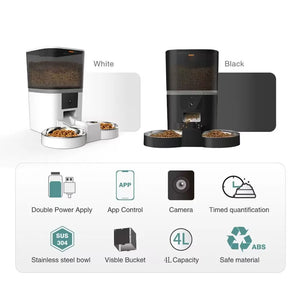 4L Smart Pet Feeder with HD Camera - GoPoofy
