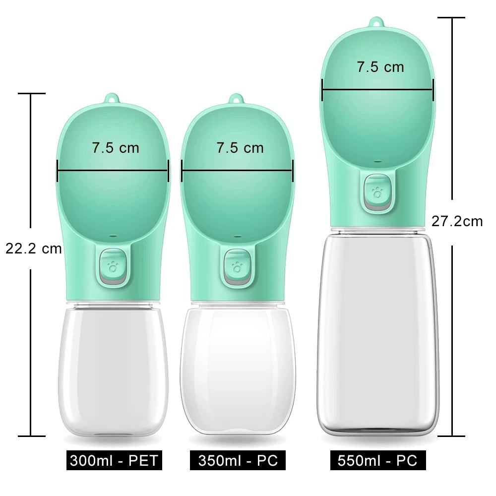 Travel-Friendly Dog Water Bottle & Bowl - GoPoofy